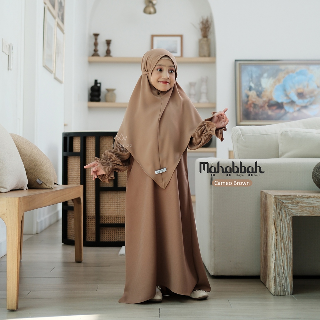 Hijab Almuizz - Mahabbah Girl Set & Abaya Only
