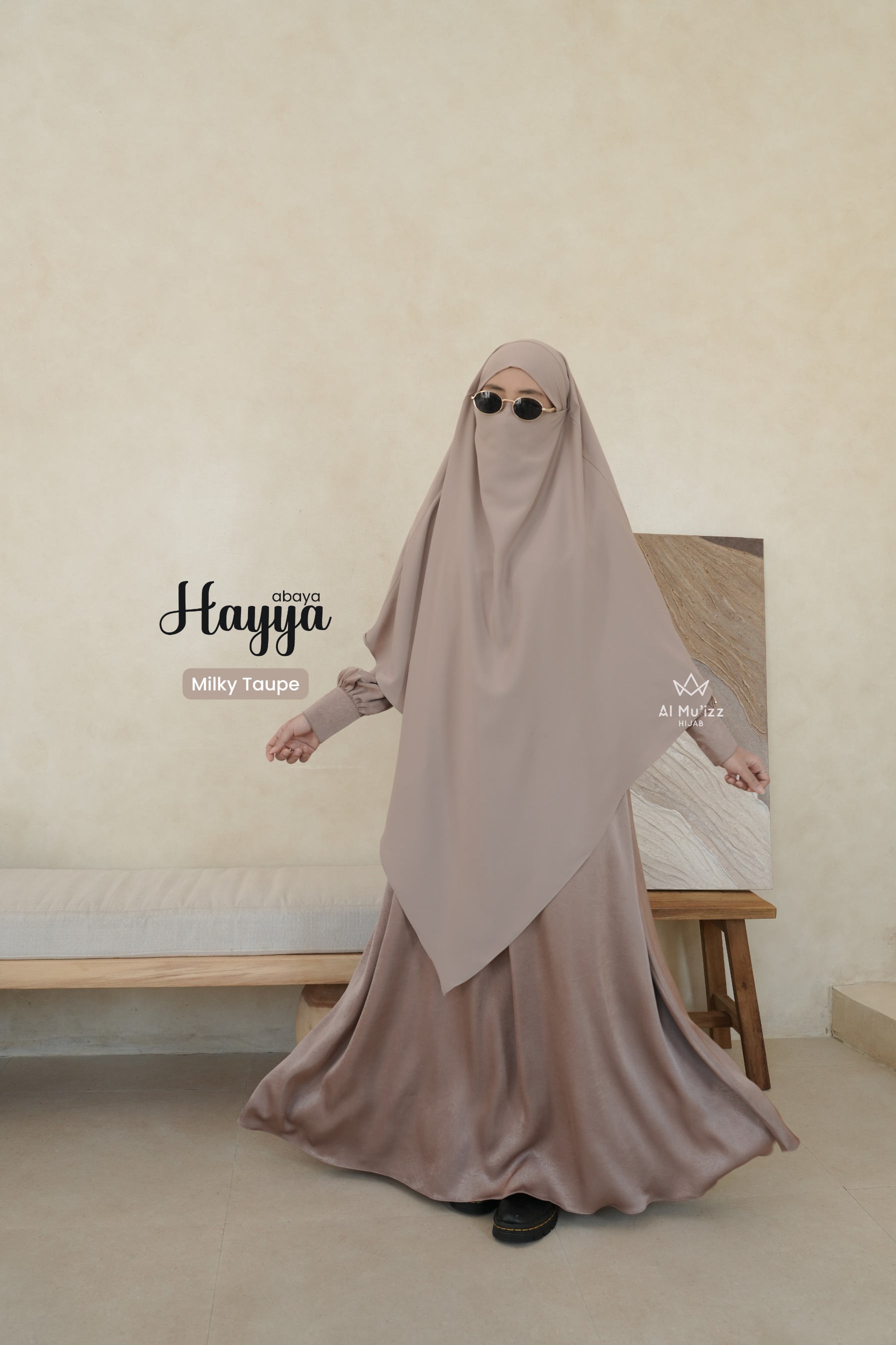 Hayya Abaya Cupro Silk Premium PO (Abaya Only)