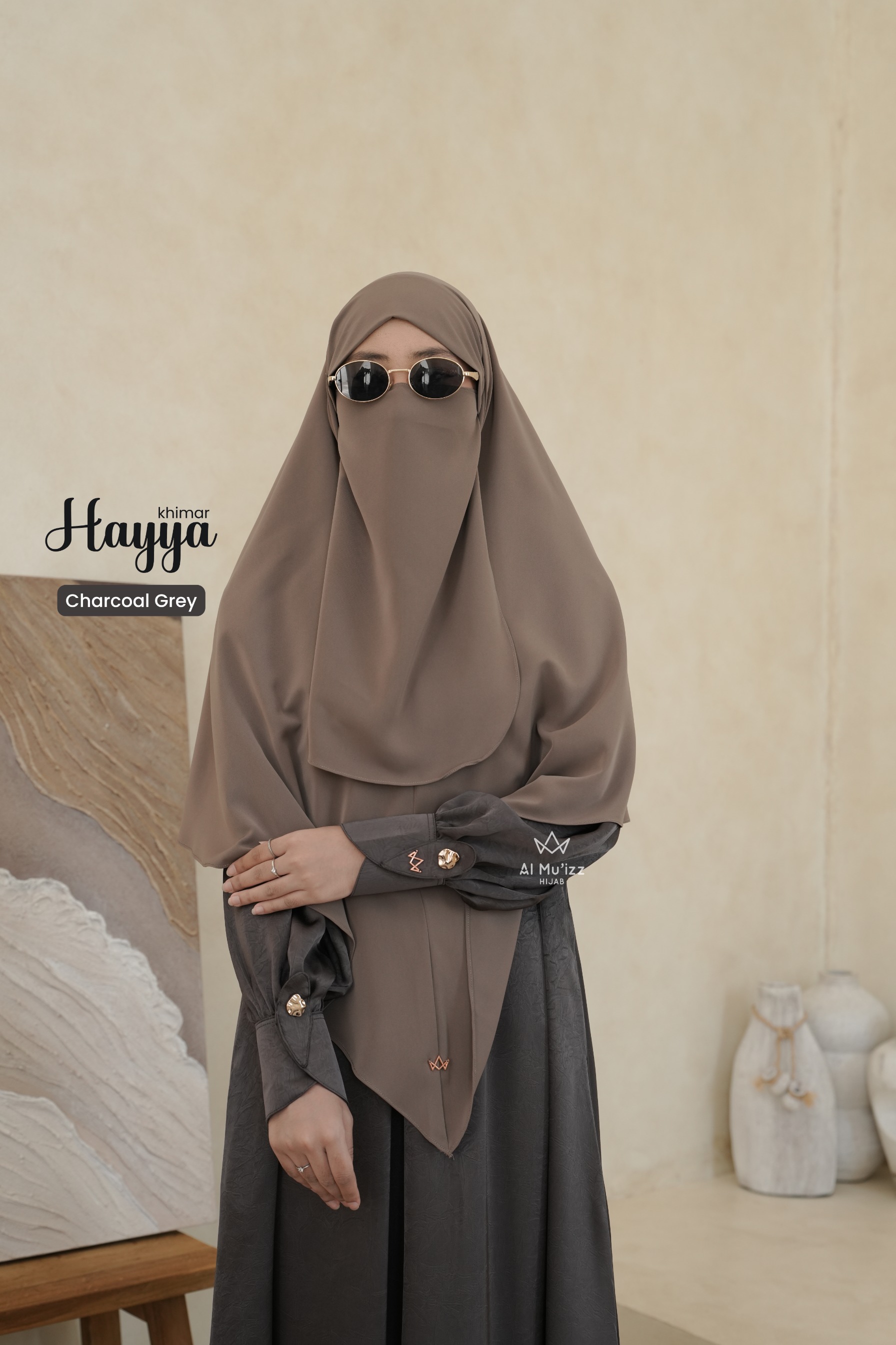 Hayya Khimar FK dan Khiban Free Cadar Tali Anti UV PO (Khimar Only)