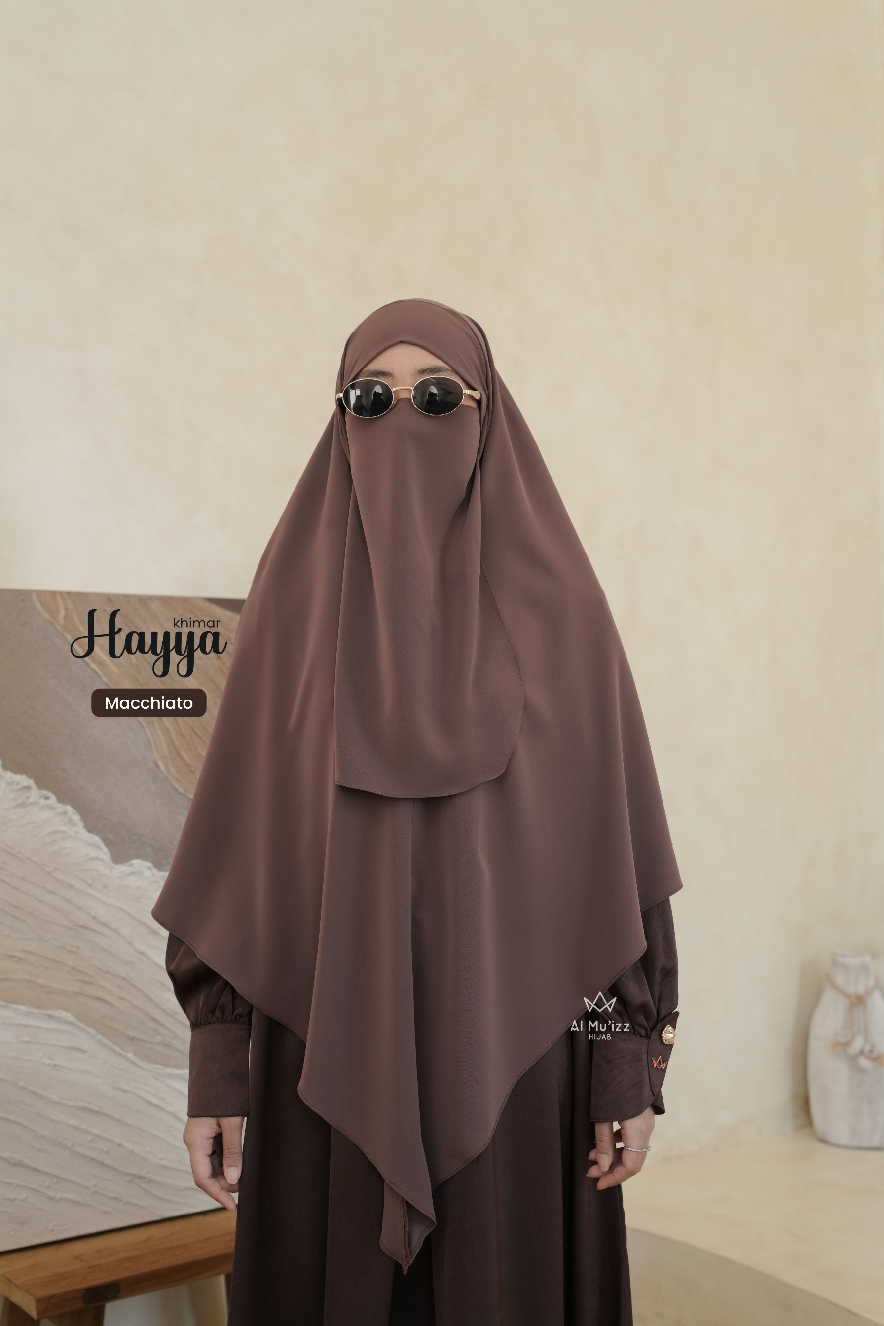 Hayya Khimar FK dan Khiban Free Cadar Tali Anti UV PO (Khimar Only)