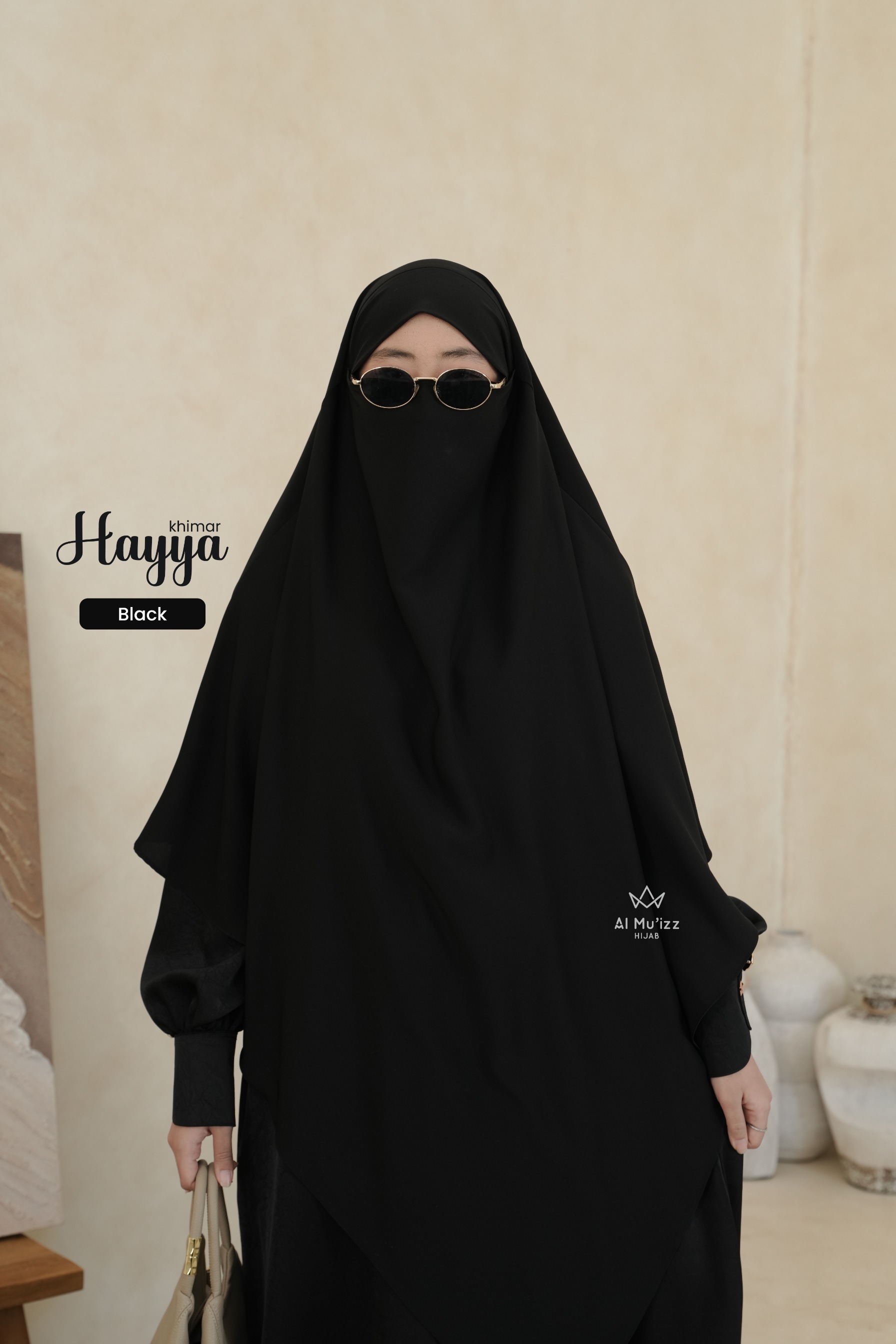Hayya Khimar FK dan Khiban Free Cadar Tali Anti UV PO (Khimar Only)