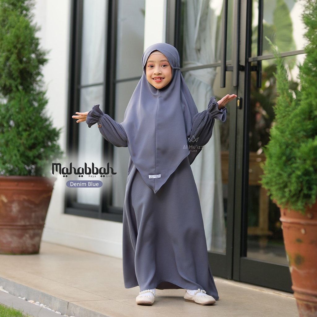 Hijab Almuizz - Mahabbah Girl Set & Abaya Only