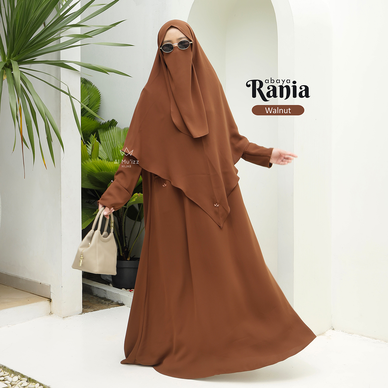 Rania Abaya Dress Gamis Anti UV UPF 50 ++ Certified Lebaran 2026 (Abaya Only)