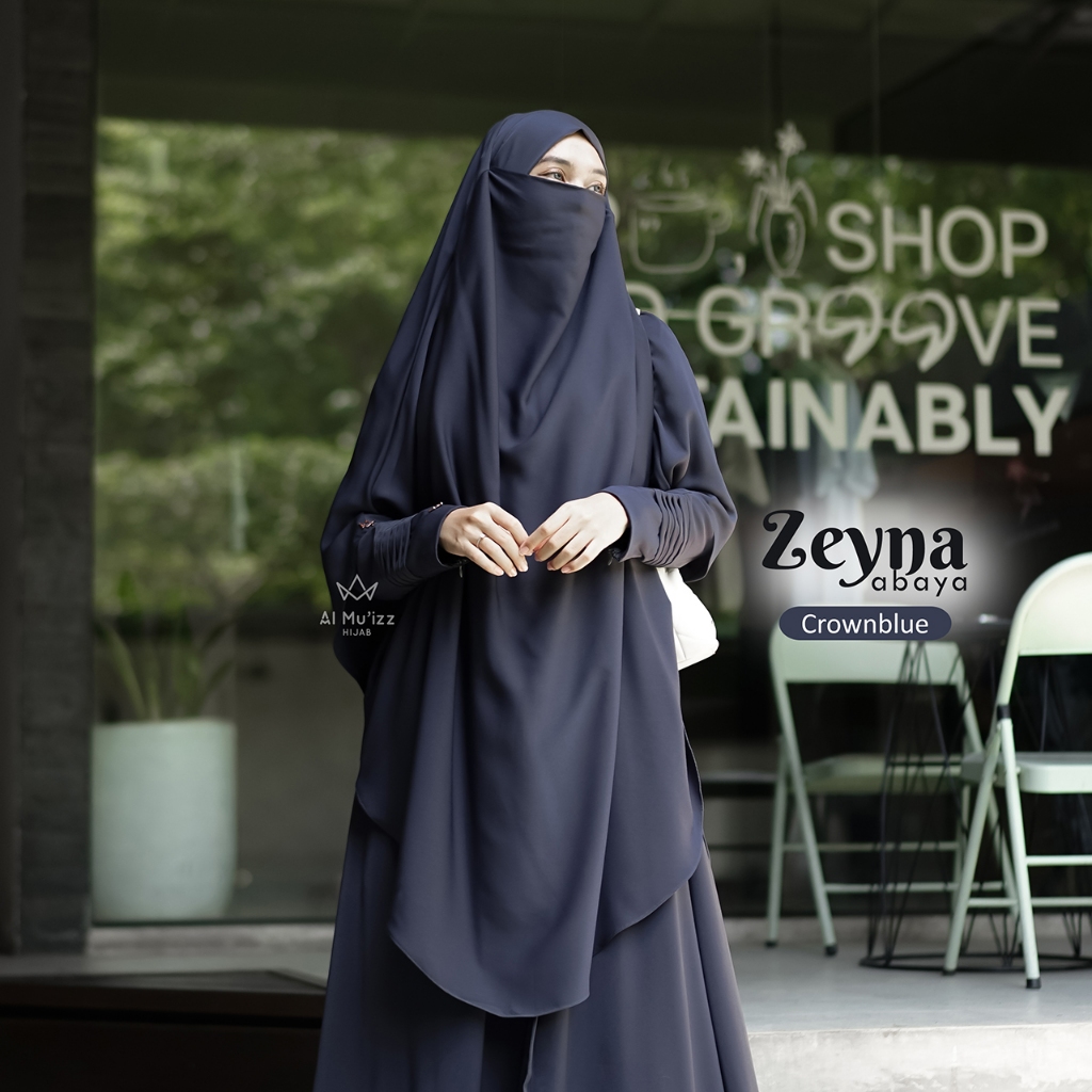 Hijab Almuizz - Zeyna French Khimar and Khimar Nonped Only