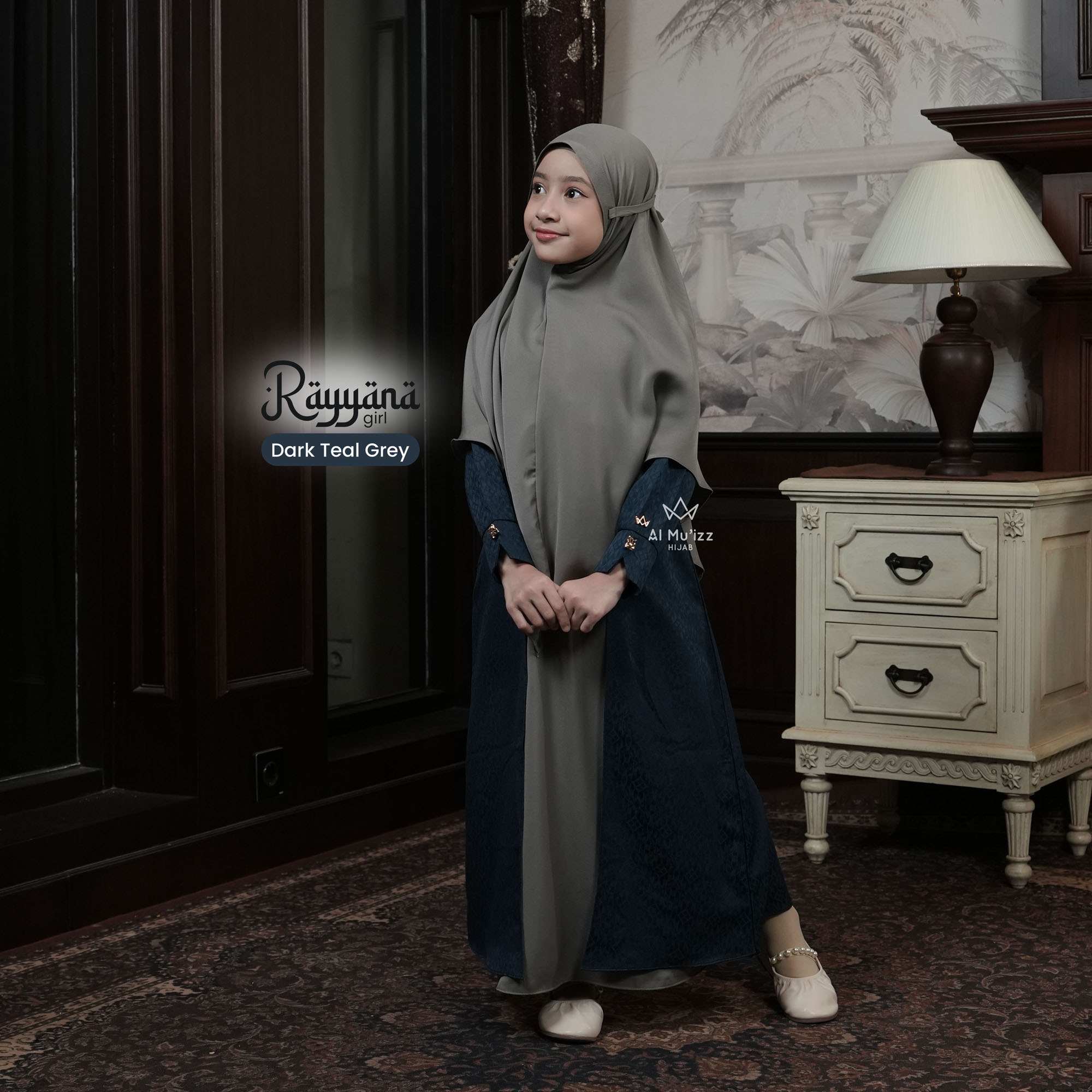 Rayyana Girl SET (Abaya Kids + Khimar Kids) PO