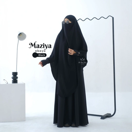 Image of [BLACK SERIES] Maziya Abaya (Abaya Only) PO