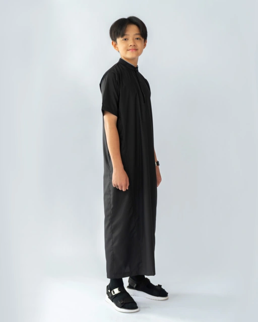 Image of Makhtab Thawb Zamir Black Kids