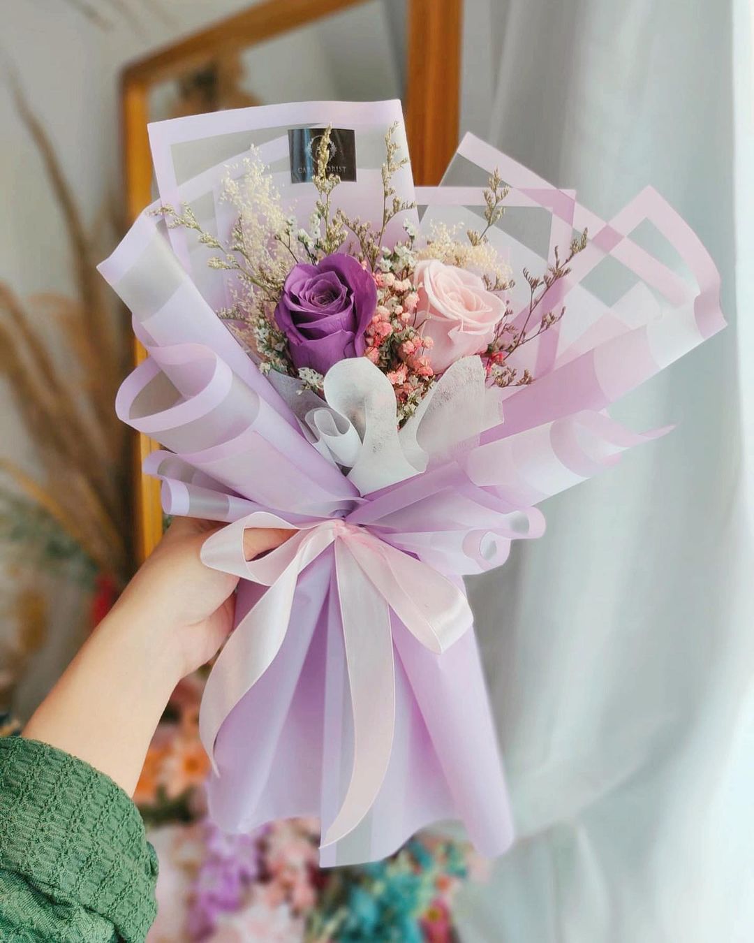 Donna Preserved Rose Bouquet 