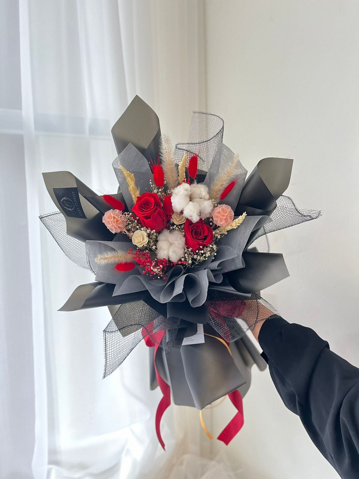 Everlasting Red Bouquet