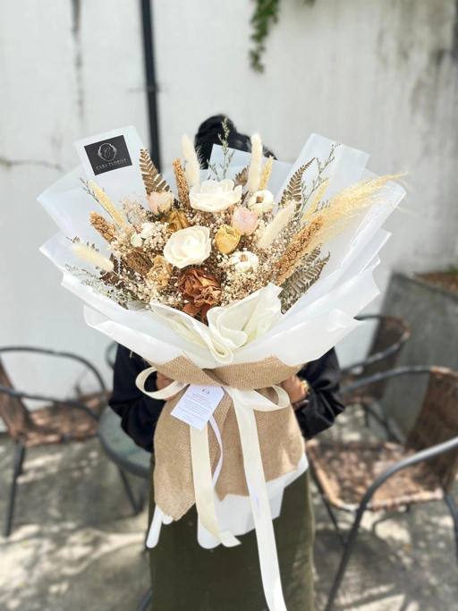 Image of Dried Flowers Bouquet