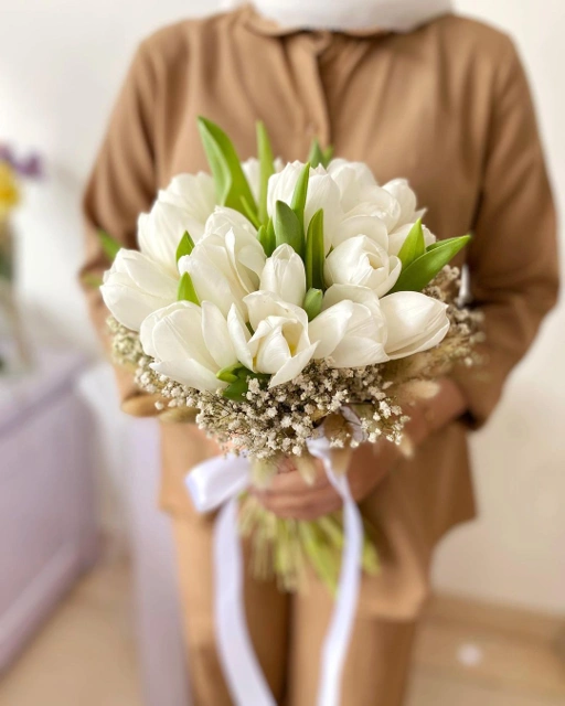 Image of Tulip Wedding Bouquet