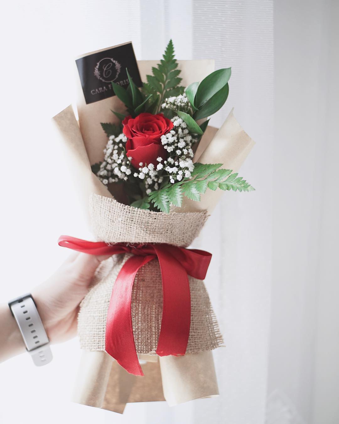 Mini Rustic Rose Bouquet