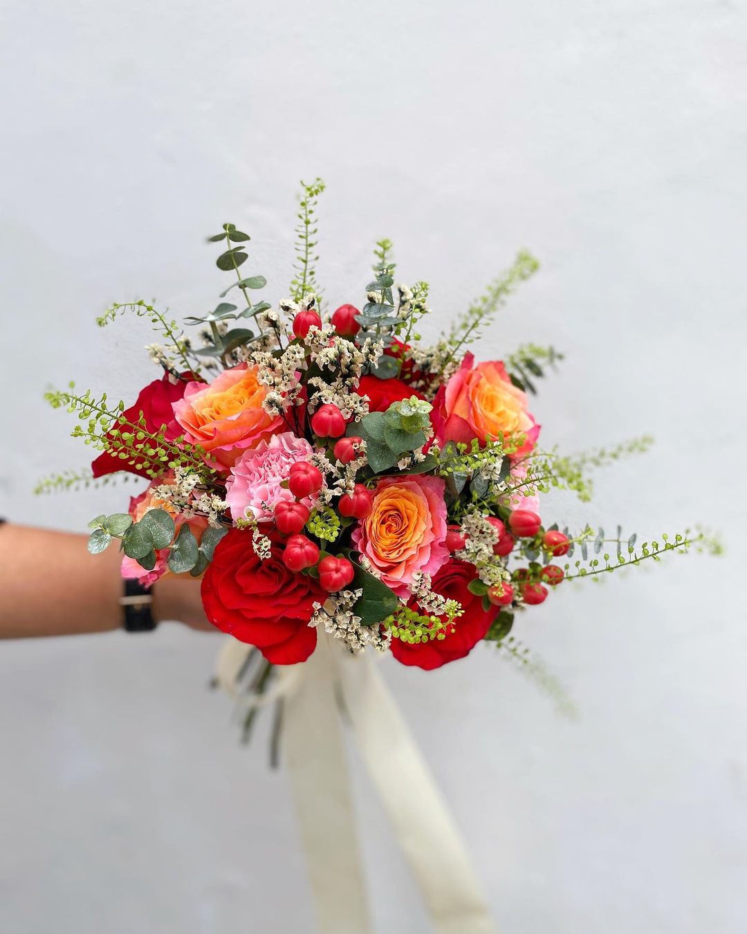 Vibrant Wedding Bouquet