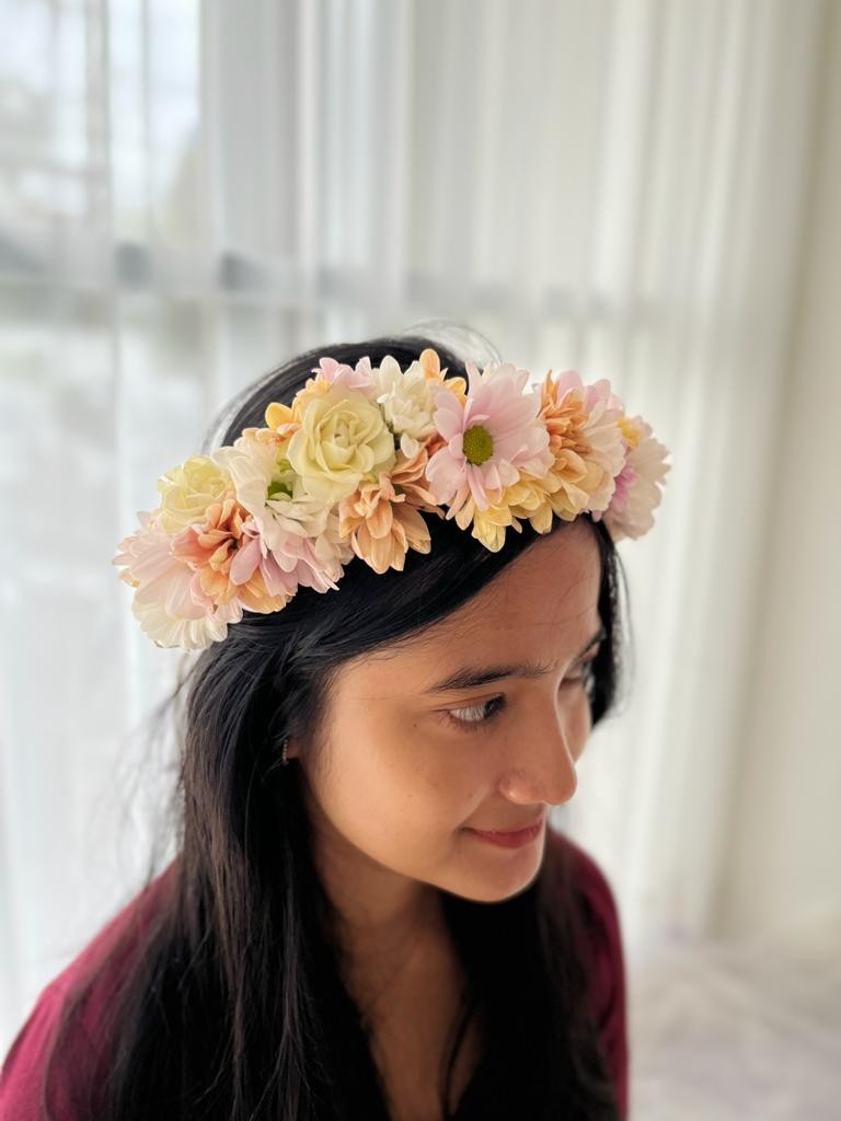 Arisha Flower Headpiece