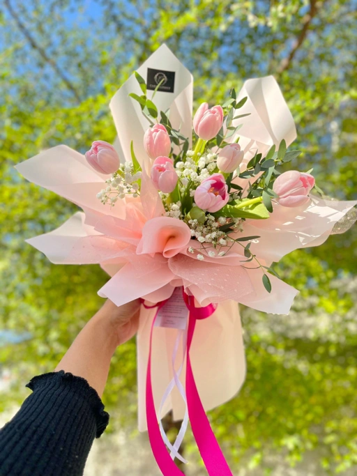 Image of Yeona Tulip Bouquet