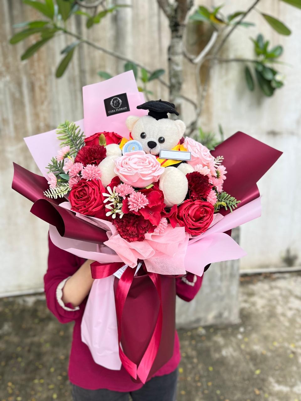 Davina Artificial Graduation Bouquet