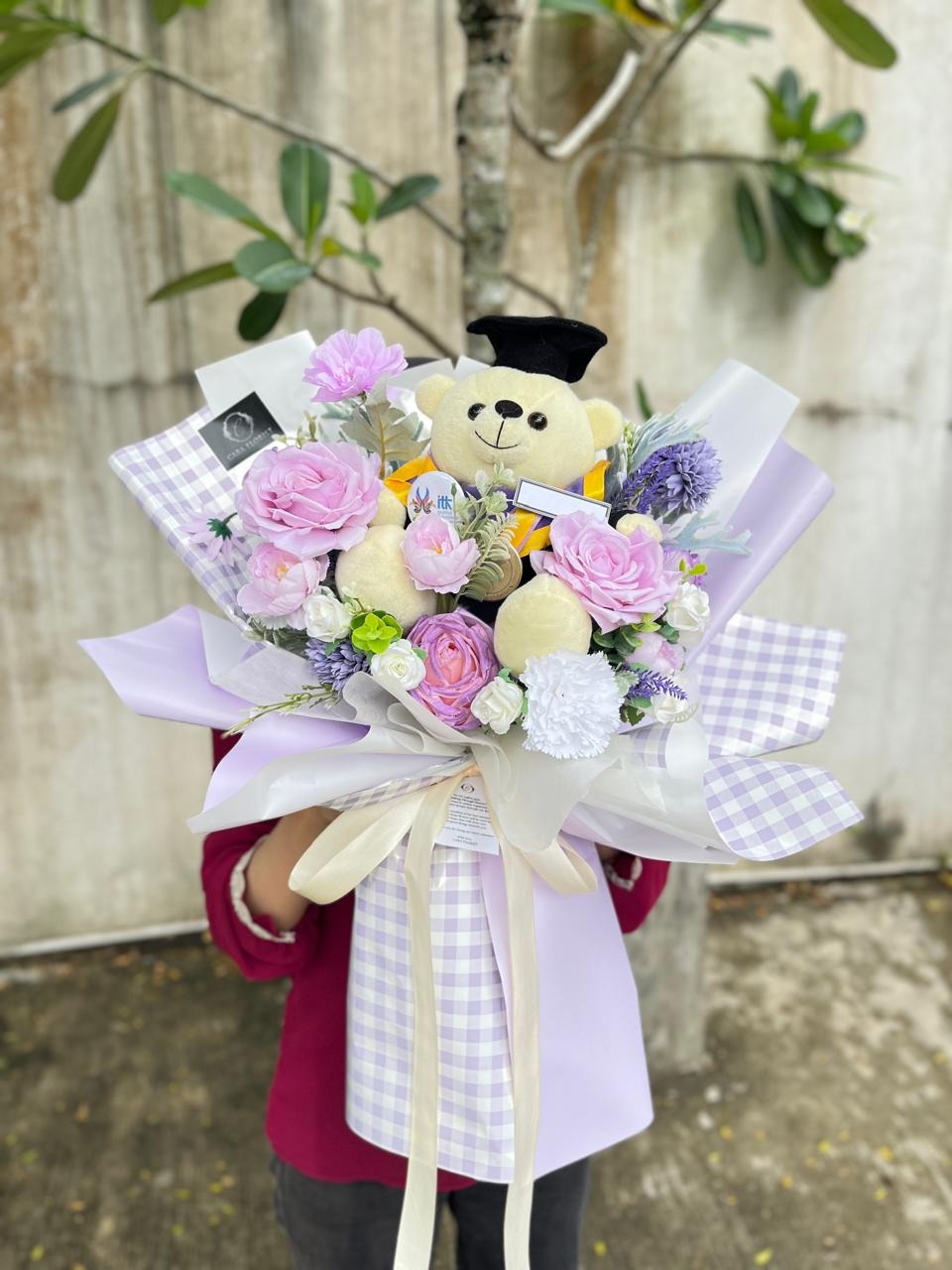 Davina Artificial Graduation Bouquet