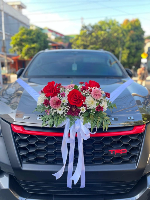 Image of Wedding Car Flowers
