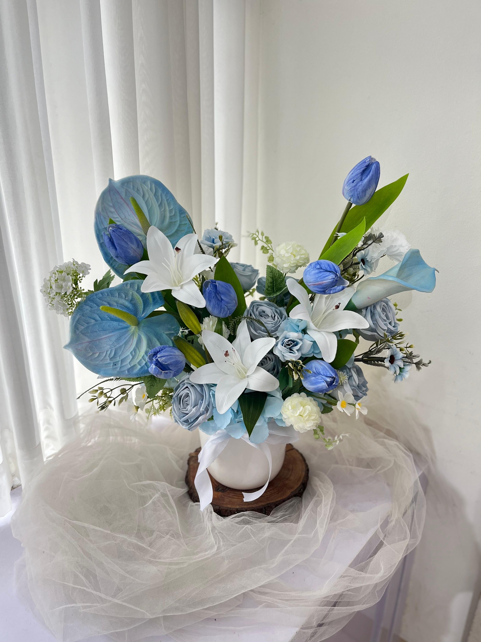 Modra Artificial Vase