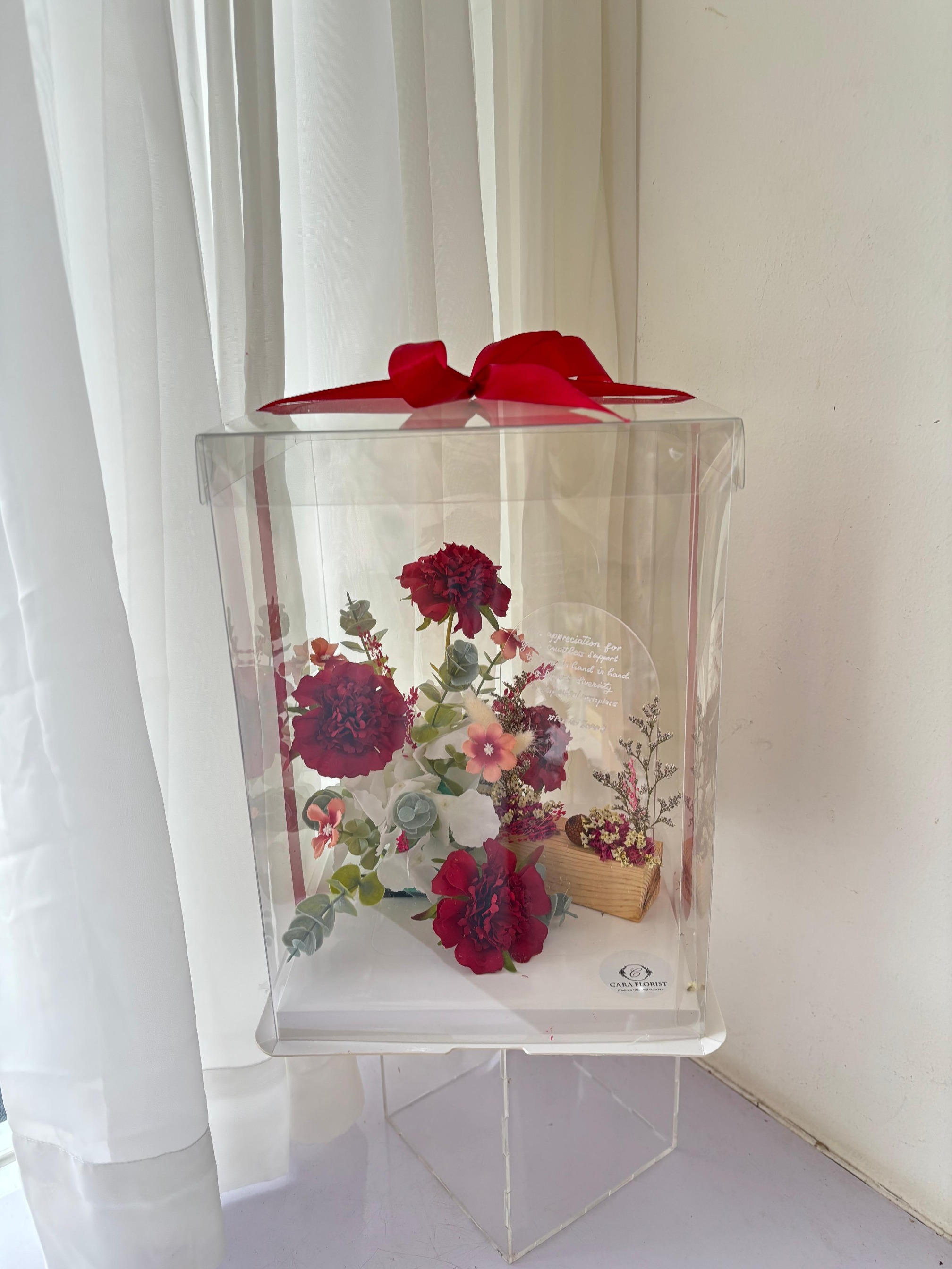 Artificial Nala Box with Acrylic