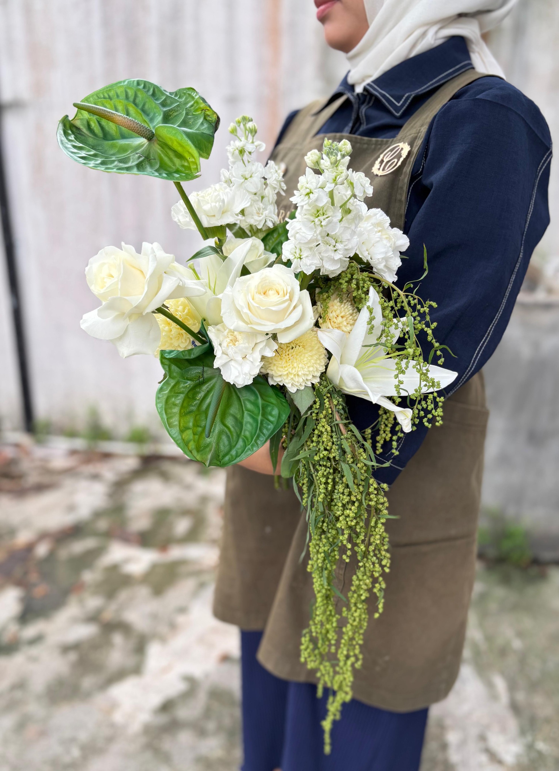 Nerine Wedding Bouquet