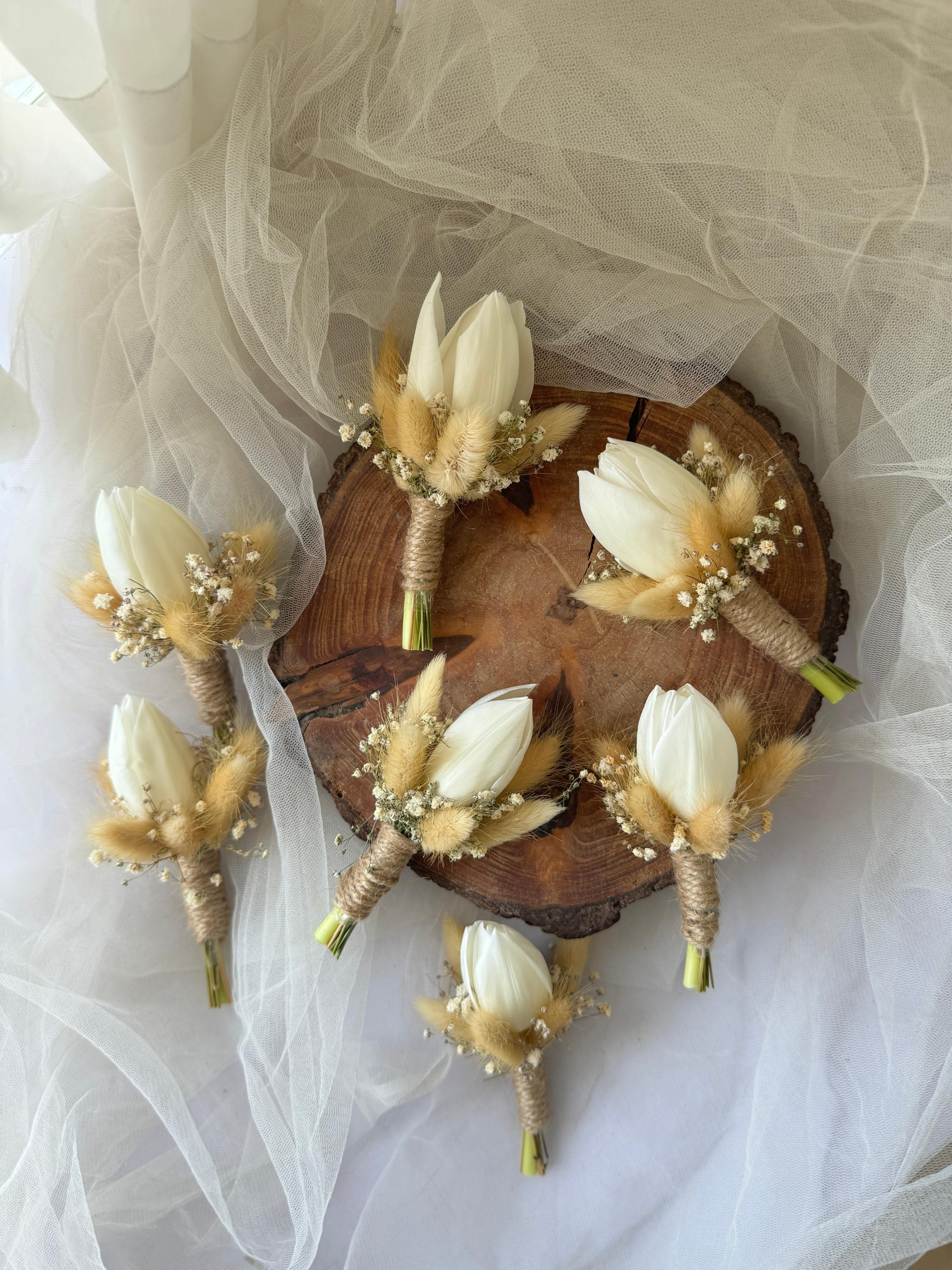 Tulip Corsage Groom