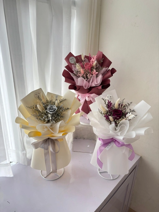 Image of Sania Preserved Rose Bouquet