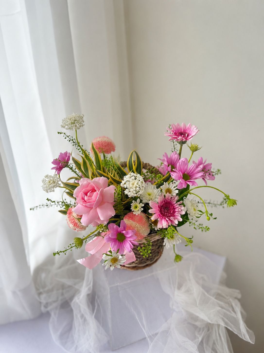 Patricia Flowers Basket