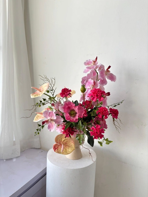 Arium Artificial Flower Vase