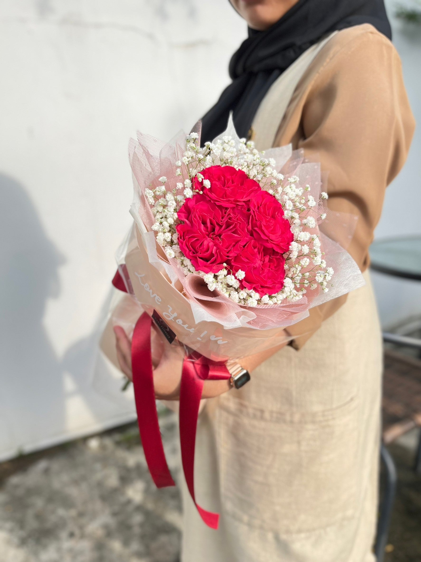 Mayra Imported Rose Bouquet