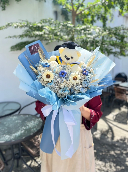 Image of Edelweiss Graduation Bouquet