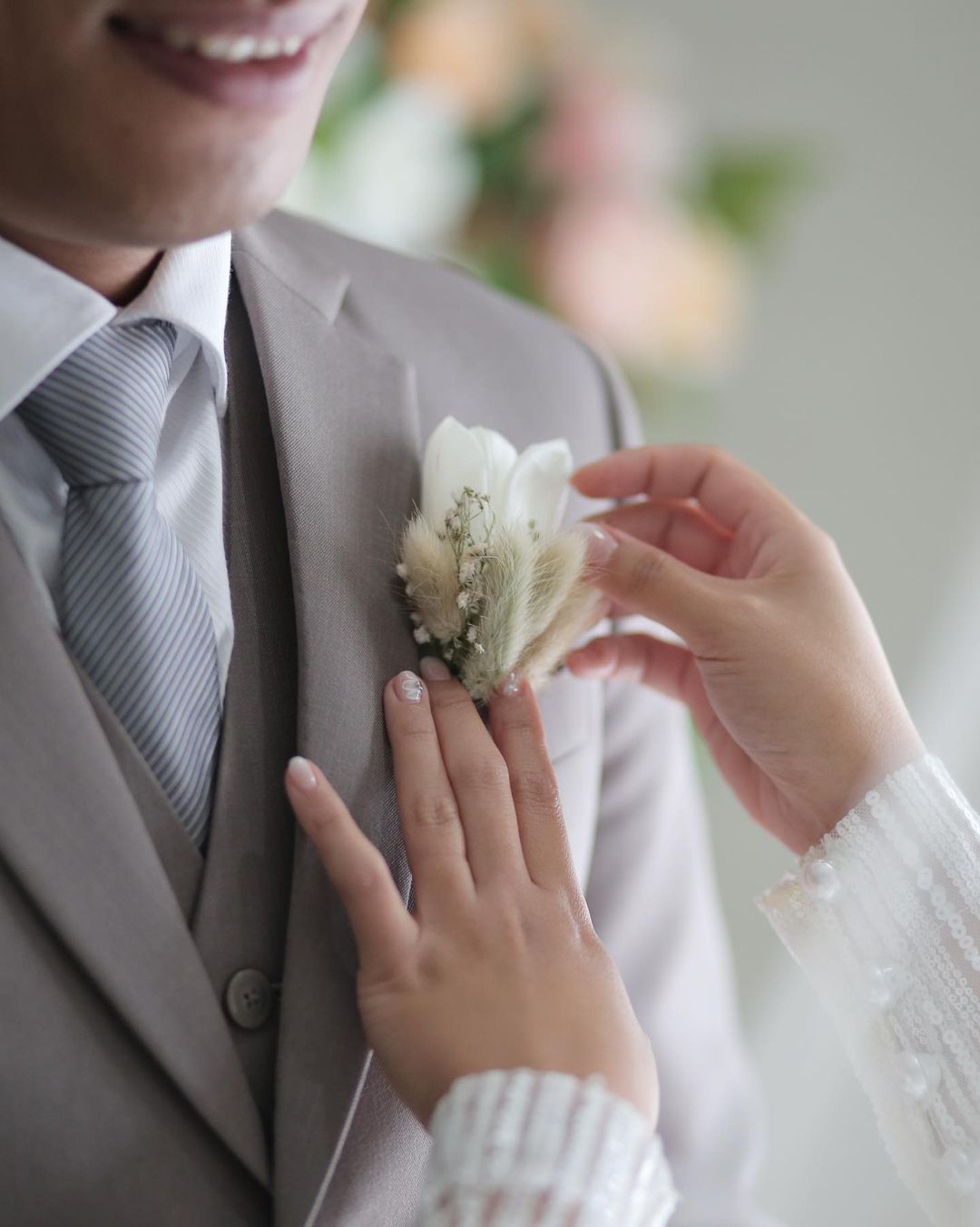 Tulip Corsage Groom