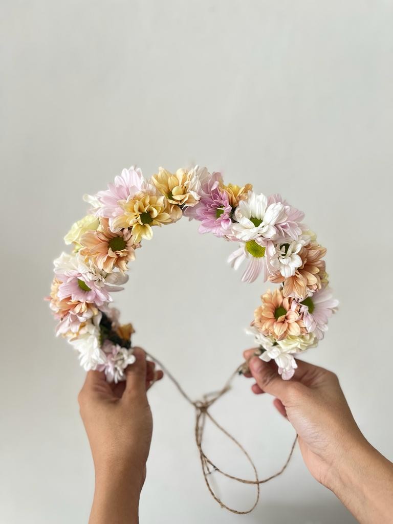 Arisha Flower Headpiece