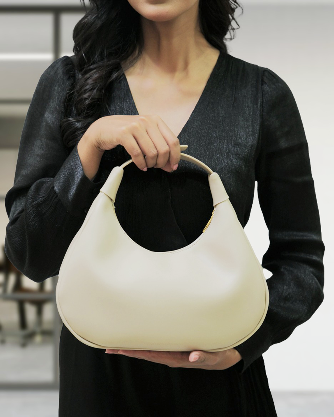 GWEN WILINSKI - LUNA CRESCENY HOBO BAG - WOMEN BAG