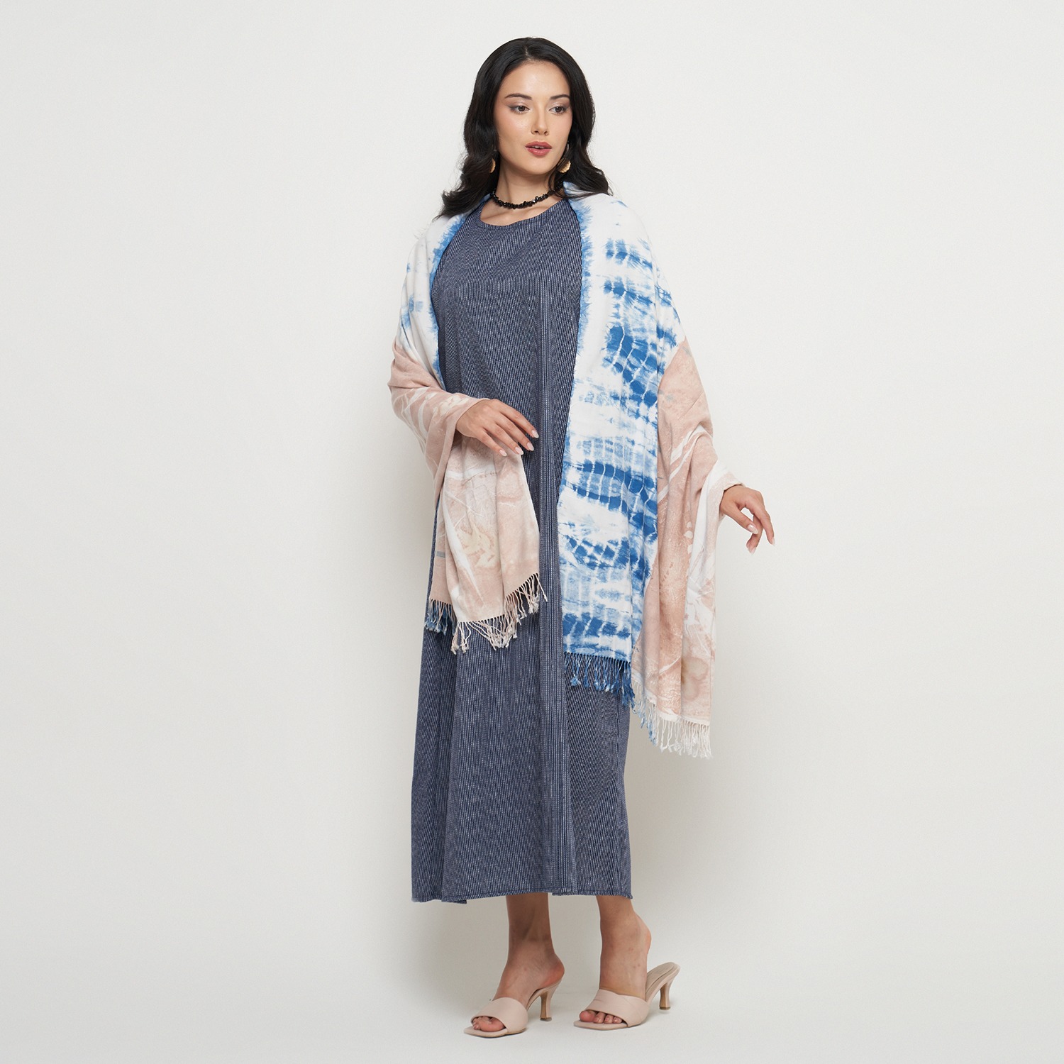 OMBAK LINEN DRESS