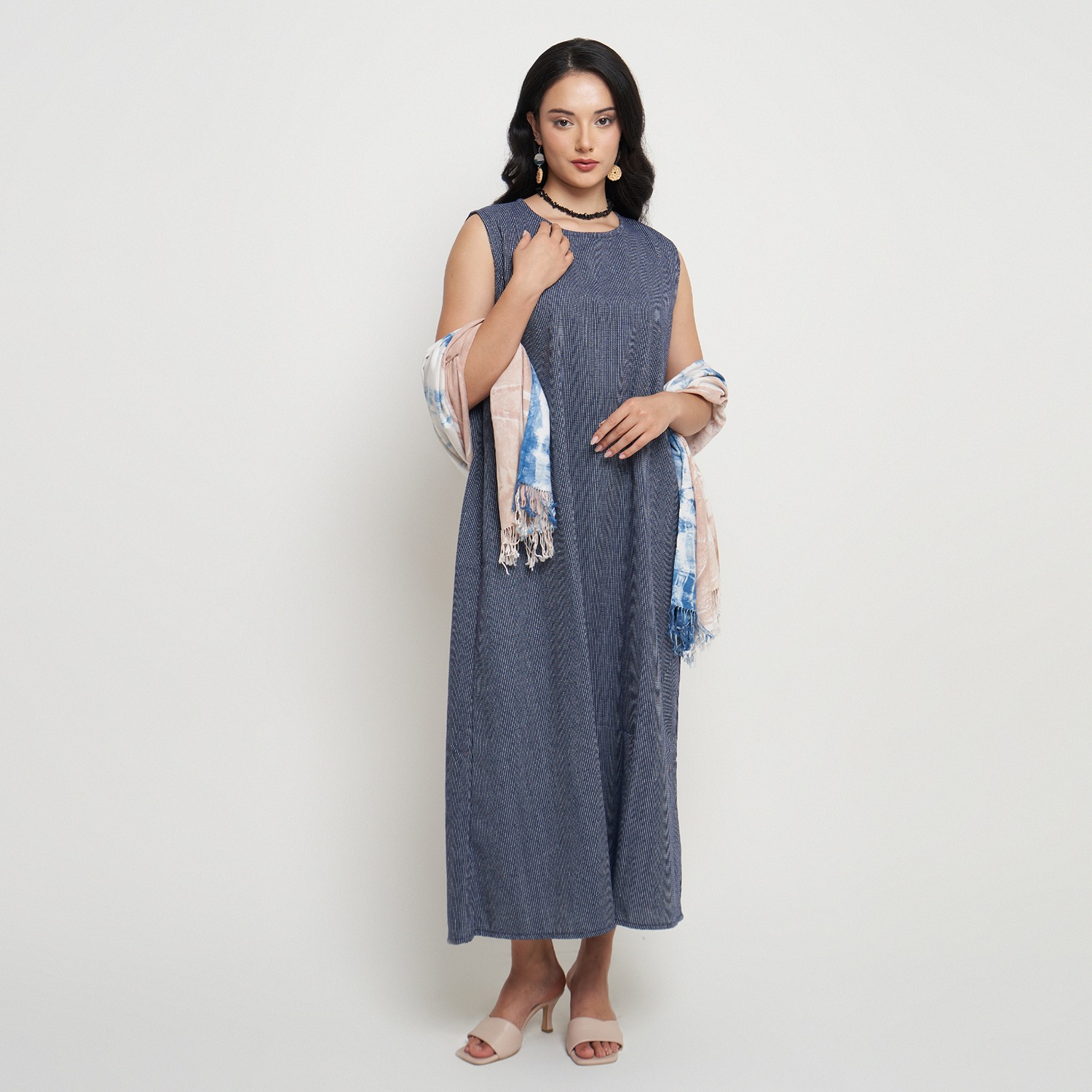 OMBAK LINEN DRESS