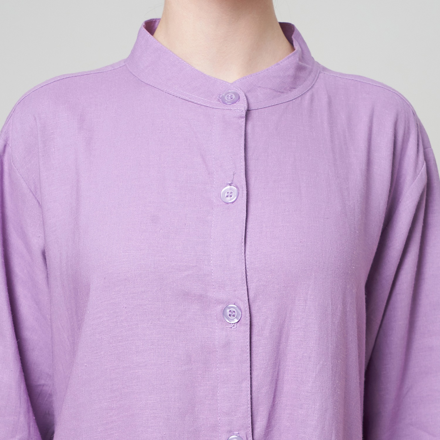 RAYA DRESS SHIRT PURPLE