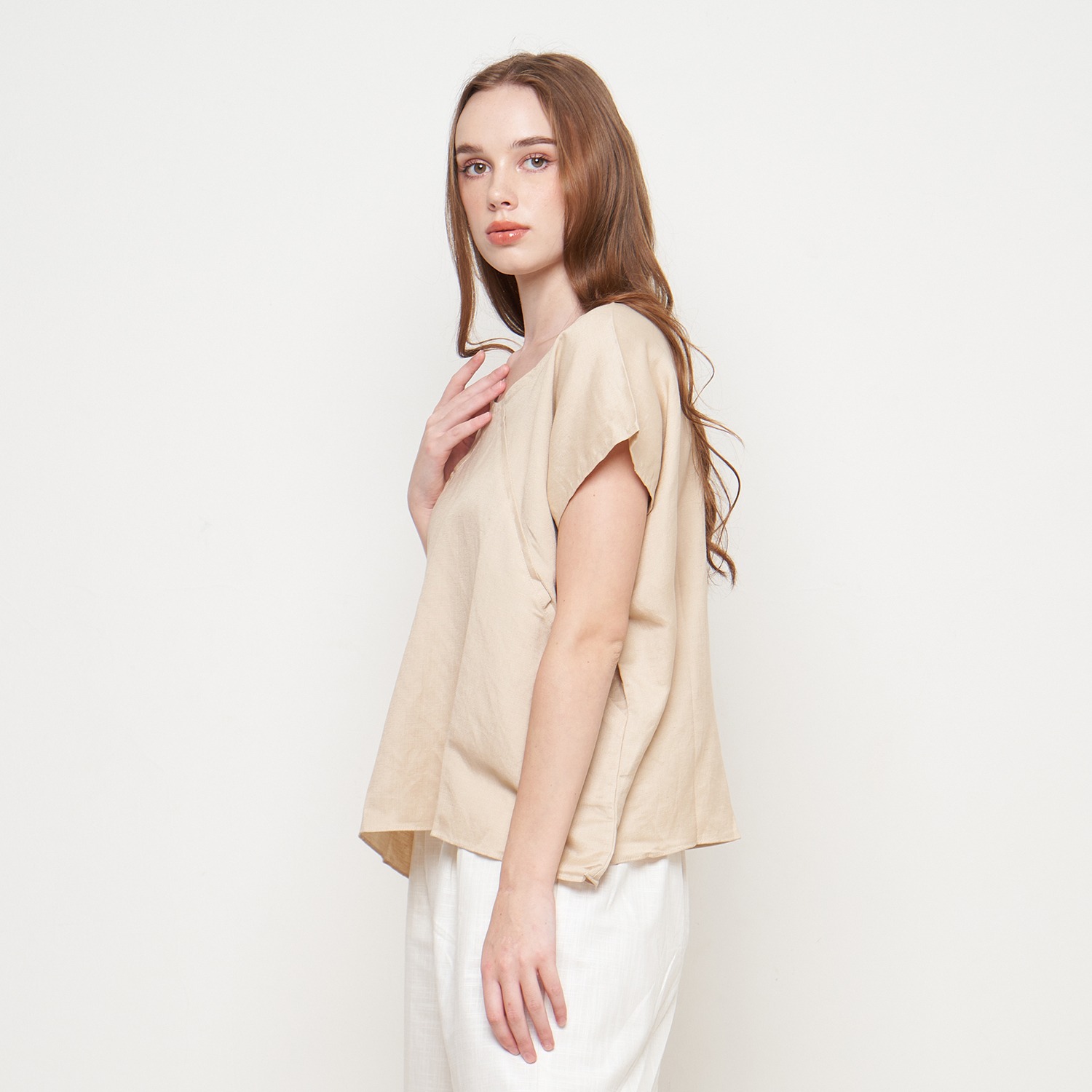 LINEN TOP X