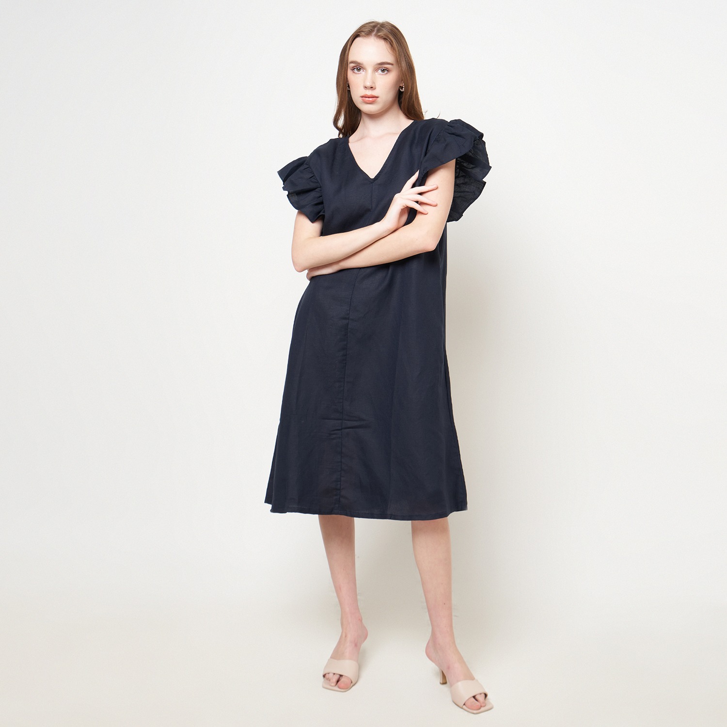 KELANA RUFFLE DRESS