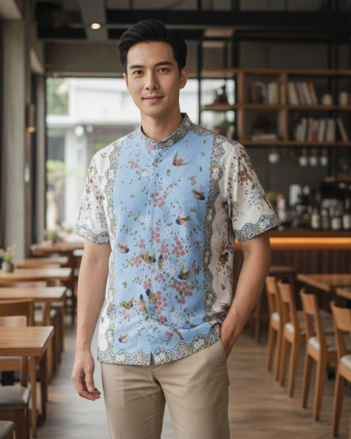 ZAALI - Men Batik Shirt