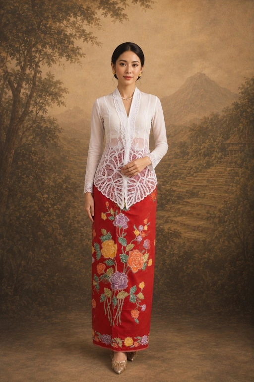 ZAALI - Kebaya Akar Embroidery