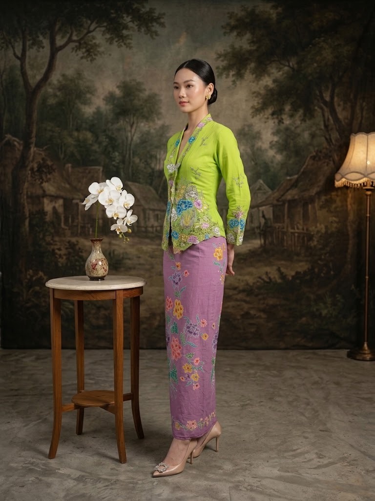 ZAALI - Kebaya Rose Bouquette