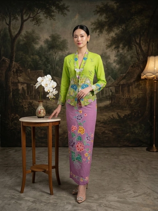 ZAALI - Kebaya Rose Bouquette