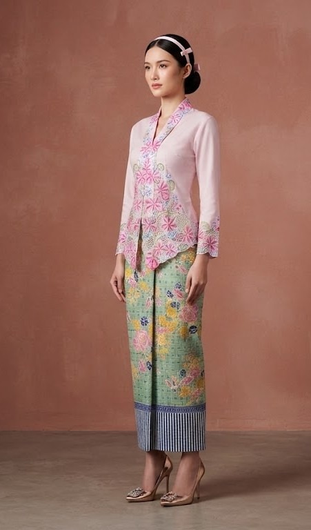 ZAALI - Kebaya Orchid Embroidery