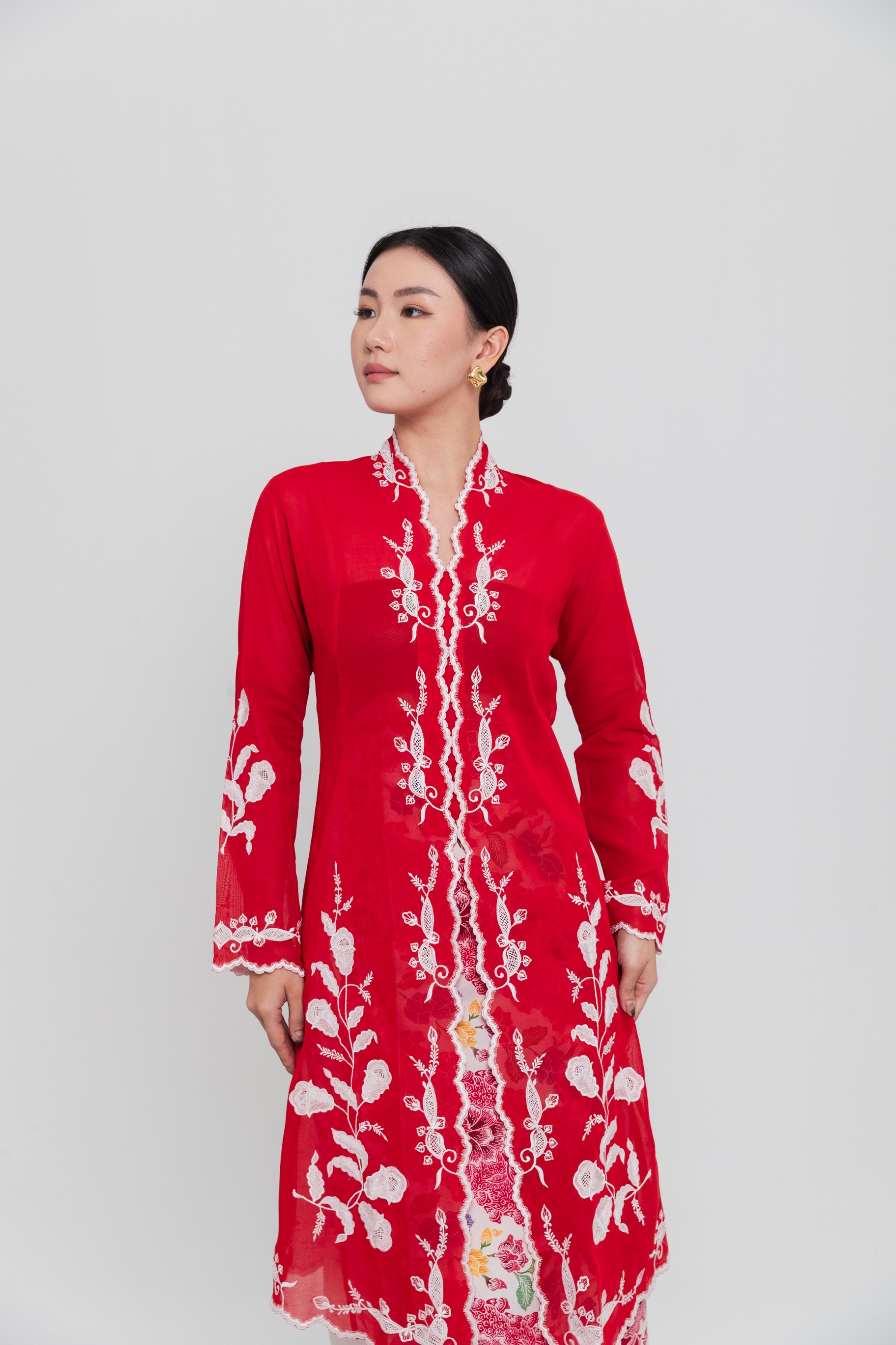 ZAALI - Long Kebaya Kartini Cala Lilly 