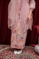 ZAALI - Long Kebaya Asteria One Tone Embroidery