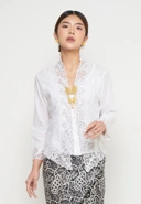 ZAALI - Kebaya Dara V Neck Kirana