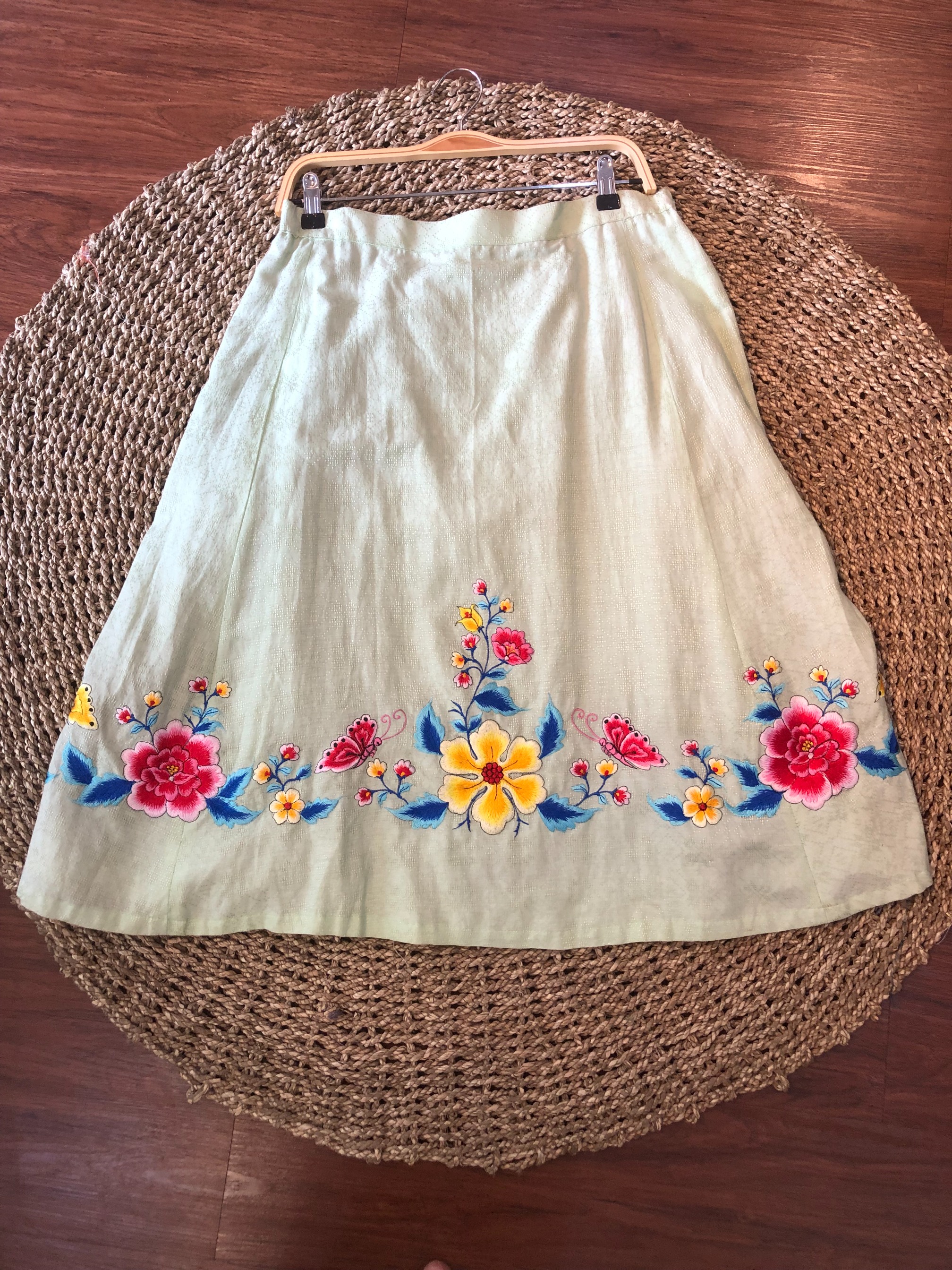 ZAALI - ANAYA SKIRT EMBROIDERY 