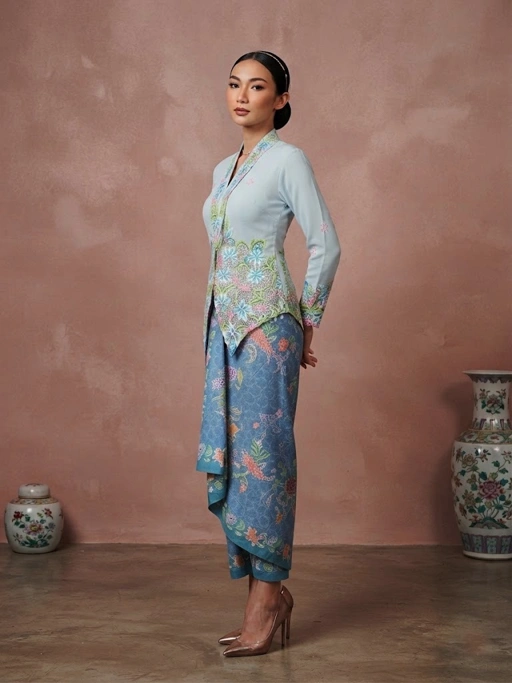 ZAALI - Kebaya Orchid Embroidery