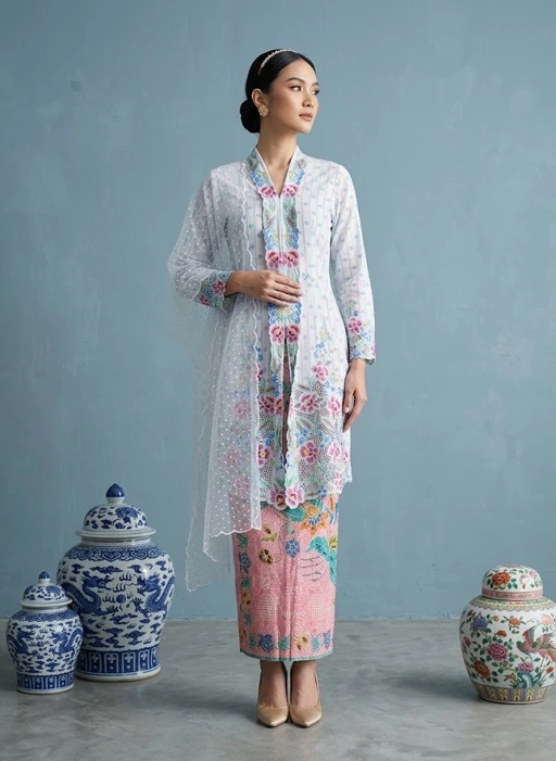 Long Kebaya Little Rose